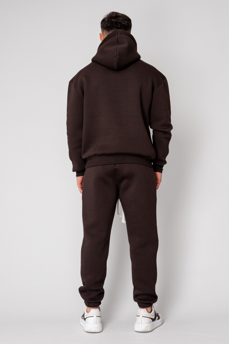 Set Winter Hoody and pants Brown [4]