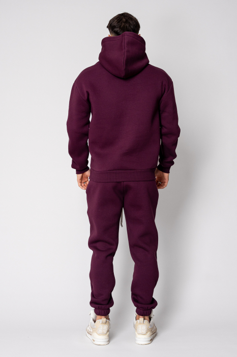 Set Winter hanorac si pantalon Burgundy [3]