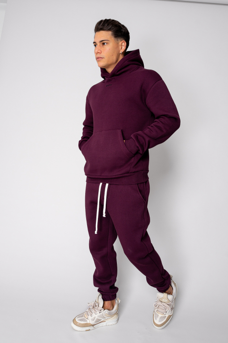 Set Winter hanorac si pantalon Burgundy [1]