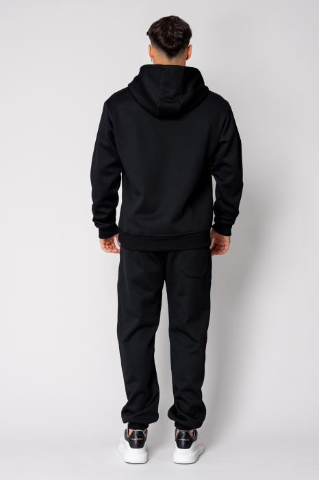 Set Winter Squared hanorac si pantalon Black [4]