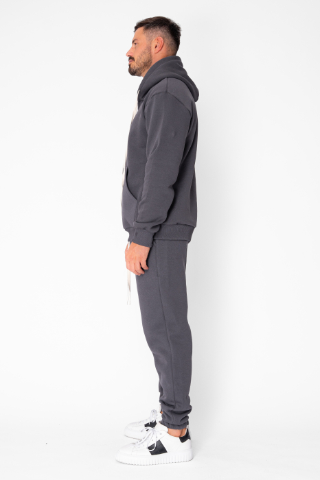 Set Winter Hoody and pants Grey Anthracite [3]