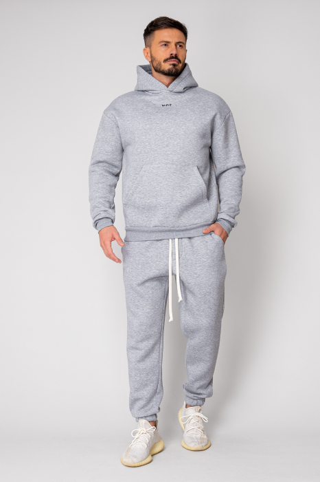 Set Winter hanorac si pantalon Grey Melange [2]