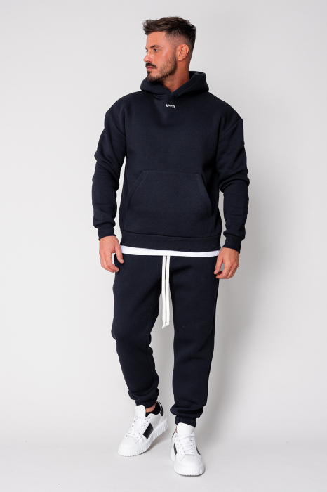 Set Winter hanorac si pantalon Navy [2]