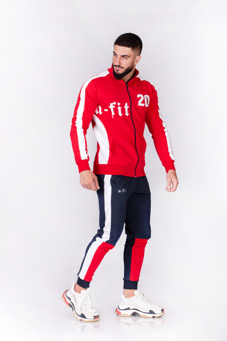 Trening Bumbac Color-Fit Red/Navy [2]
