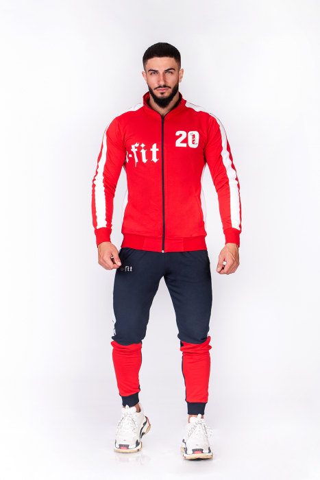 Trening Bumbac Color-Fit Red/Navy [4]