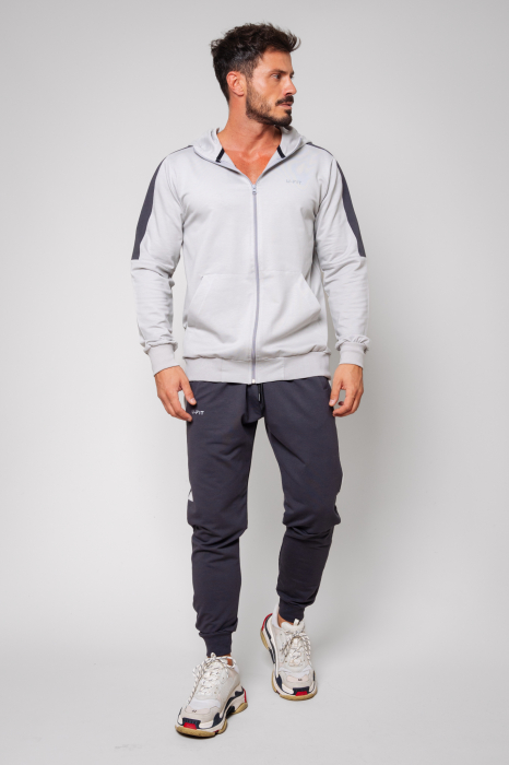 Trening bumbac Glo cu gluga Grey [2]