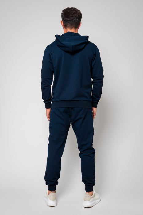 Trening bumbac Glo cu gluga Navy [3]