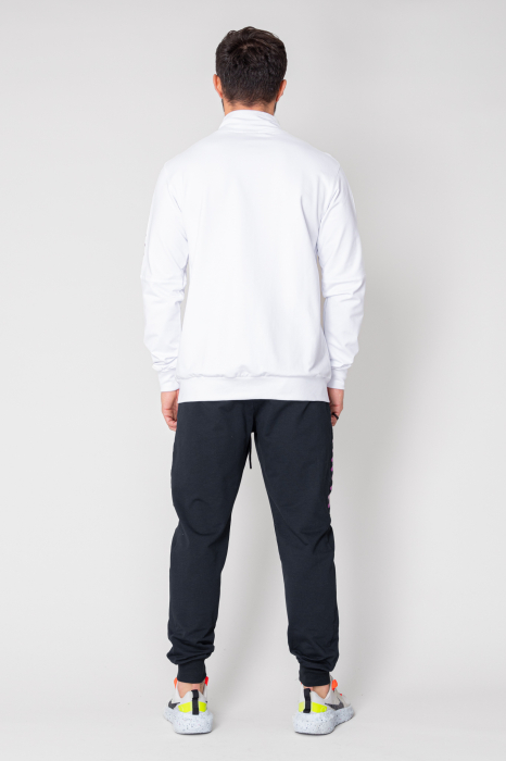 Trening Bumbac Step White/Navy [3]