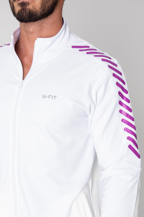 Trening Bumbac Step White/Navy [4]