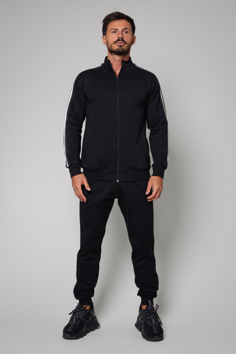 Trening Bumbac Track Black [2]