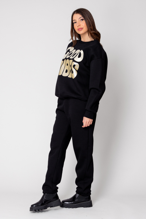 Set Good Vibes Blouse and Long Pants Black [2]