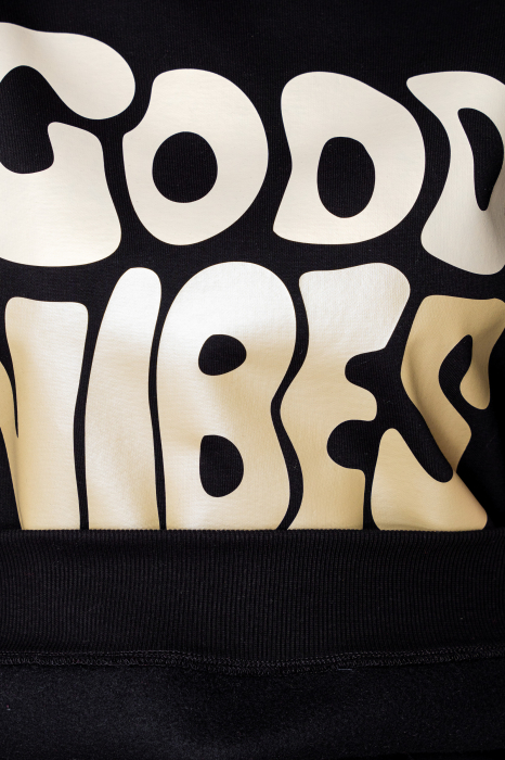 Set Good Vibes Blouse and Long Pants Black [4]