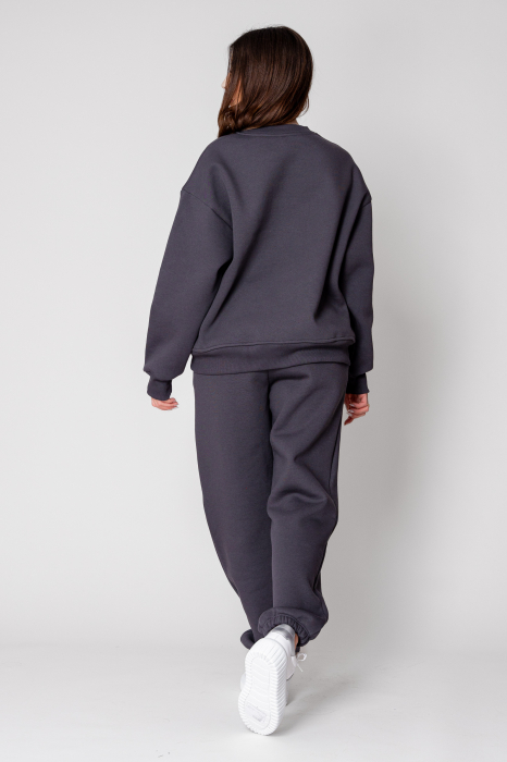 Trening Good Vibes Winter bluza si pantalon lung Grey Anthracite [3]