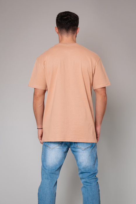 T-Shirt Men Heavy Oversized Pink [3]