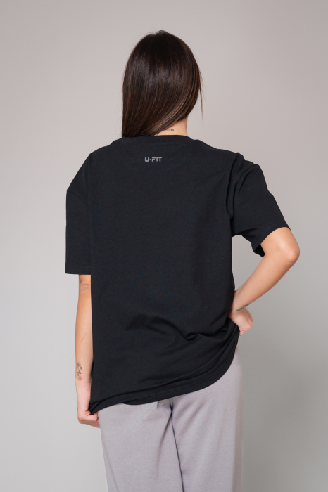 Tricou Femei Heavy Oversized Black [3]