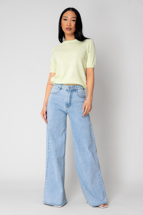 Mint women's knitted T-shirt [6]