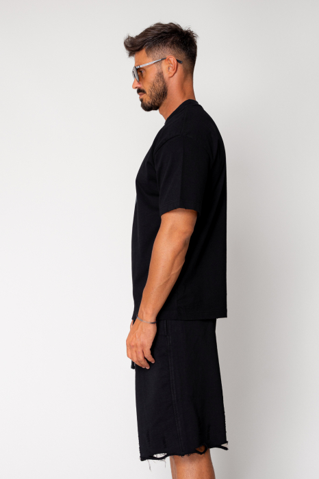Tricou Passidn Heavy Oversized Black [2]