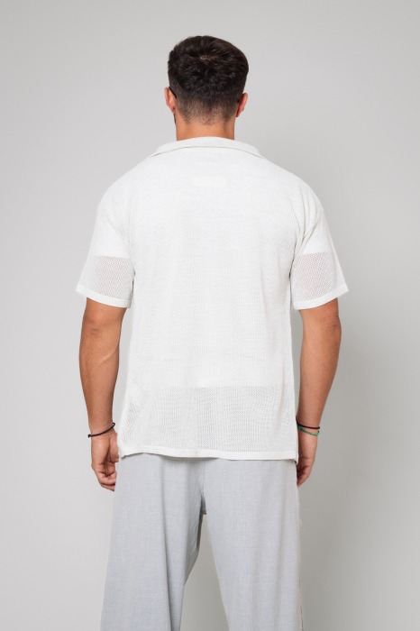 Knitted shirt Oversized Light Grey [3]