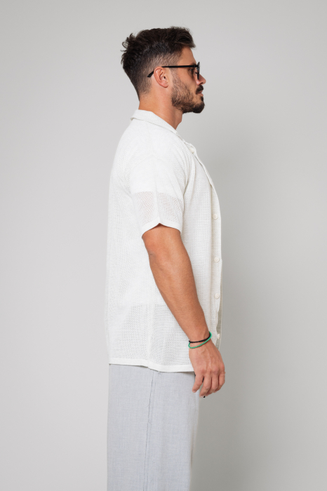 Knitted shirt Oversized Light Grey [2]