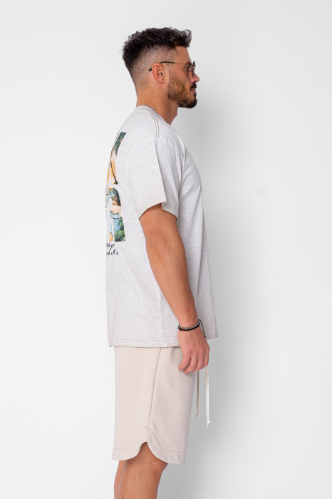 Venture T-shirt Regular Light Beige [2]