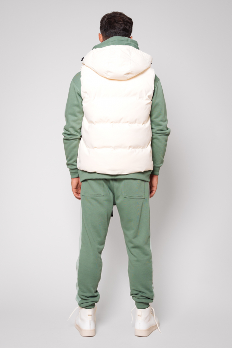 Off White hooded vest [3]