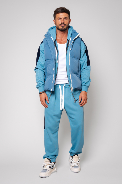 Storm Blue hooded vest [4]