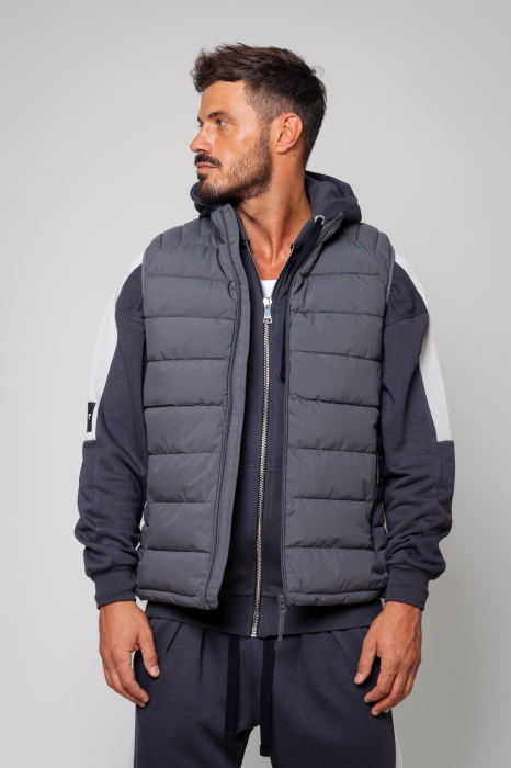 Vest without hood Grey Anthracite [3]