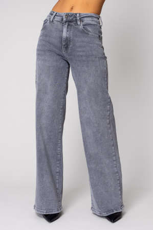 NEW - Straight denim jeans Grey Anthracite