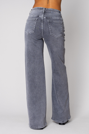 Straight denim jeans Grey Anthracite [2]