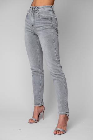 Blugi elastici conici Grey [1]