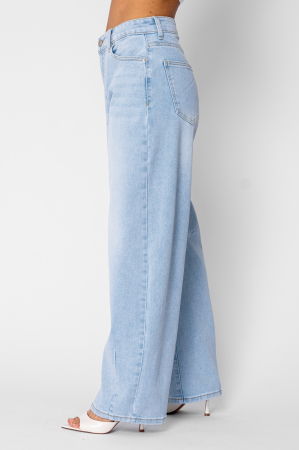 Baggy Light Blue elastic jeans [2]