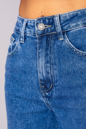 Blugi elastici largi Dark Blue [3]