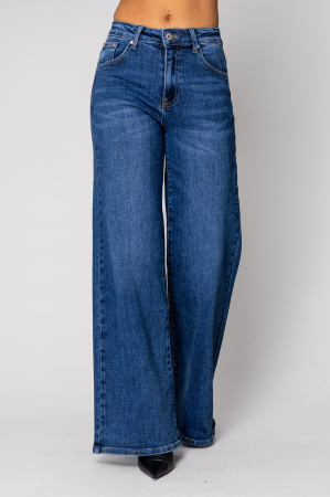 Blugi elastici din denim Blue [1]