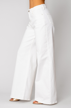 Blugi elastici din denim Off White [4]