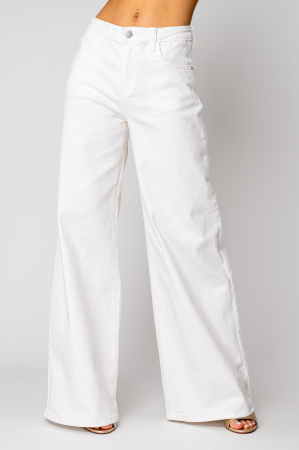 Blugi elastici din denim Off White [3]