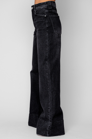 Blugi elastici largi Black [1]