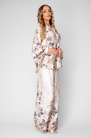 Set Camasa si Pantalon lung Beige [2]