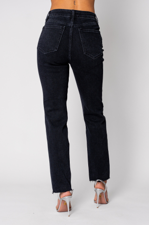 Blugi elastici conici Black [2]