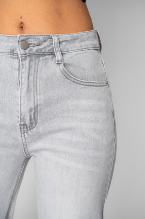 Light Grey regular fit stretch jeans [3]