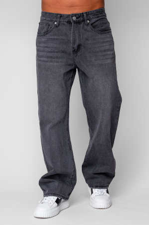 Barbati - Blugi lungi drepti Black