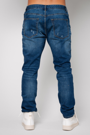 Long denim jeans Dark Blue [2]