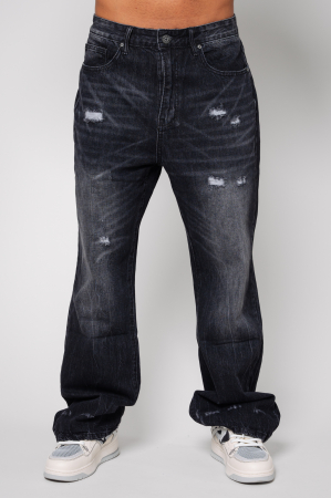 PROMOTII - Blugi lungi din denim Black