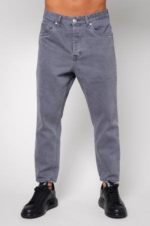 PROMOTII - Blugi lungi din denim Grey Anthracite