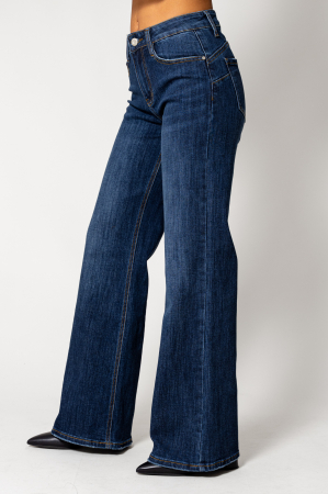 Dark Blue denim long jeans [1]
