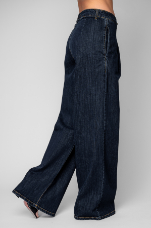 Navy Long Jeans [1]