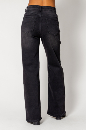 Regular long denim jeans Black [2]