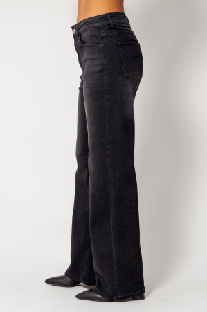 Regular long denim jeans Black [1]