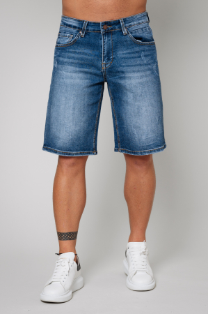 Blugi scurti Blue [0]