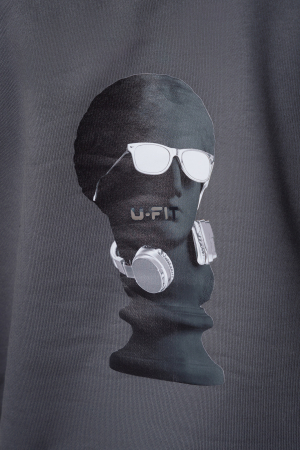 Hanorac Ultra Heavy Oversized Grey Anthracite [4]