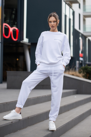Bluza Easy-Fit Oversized Off White [4]